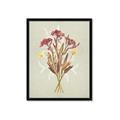 Picture of Dried Flowers with Outline I _GroupedProduct_Rectangle_Portrait_Framed_Matted_