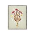 Picture of Dried Flowers with Outline I _GroupedProduct_Rectangle_Portrait_Framed_Matted_