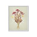 Picture of Dried Flowers with Outline I _GroupedProduct_Rectangle_Portrait_Framed_Matted_