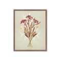 Picture of Dried Flowers with Outline I _GroupedProduct_Rectangle_Portrait_Framed_Matted_