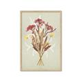 Picture of Dried Flowers with Outline I _GroupedProduct_Rectangle_Portrait_Framed_Matted_