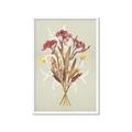 Picture of Dried Flowers with Outline I _GroupedProduct_Rectangle_Portrait_Framed_Matted_