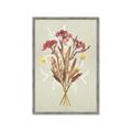 Picture of Dried Flowers with Outline I _GroupedProduct_Rectangle_Portrait_Framed_Matted_