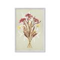 Picture of Dried Flowers with Outline I _GroupedProduct_Rectangle_Portrait_Framed_Matted_
