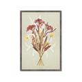 Picture of Dried Flowers with Outline I _GroupedProduct_Rectangle_Portrait_Framed_Matted_