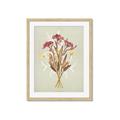 Picture of Dried Flowers with Outline I _GroupedProduct_Rectangle_Portrait_Framed_Matted_