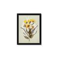 Picture of Dried Flowers with Outline II  _GroupedProduct_Rectangle_Portrait_Framed_Matted_
