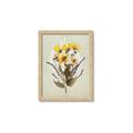 Picture of Dried Flowers with Outline II  _GroupedProduct_Rectangle_Portrait_Framed_Matted_