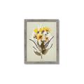 Picture of Dried Flowers with Outline II  _GroupedProduct_Rectangle_Portrait_Framed_Matted_