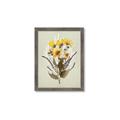 Picture of Dried Flowers with Outline II  _GroupedProduct_Rectangle_Portrait_Framed_Matted_