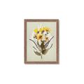 Picture of Dried Flowers with Outline II  _GroupedProduct_Rectangle_Portrait_Framed_Matted_