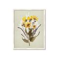 Picture of Dried Flowers with Outline II  _GroupedProduct_Rectangle_Portrait_Framed_Matted_