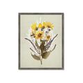 Picture of Dried Flowers with Outline II  _GroupedProduct_Rectangle_Portrait_Framed_Matted_