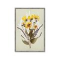 Picture of Dried Flowers with Outline II  _GroupedProduct_Rectangle_Portrait_Framed_Matted_