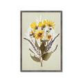 Picture of Dried Flowers with Outline II  _GroupedProduct_Rectangle_Portrait_Framed_Matted_