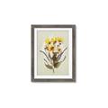 Picture of Dried Flowers with Outline II  _GroupedProduct_Rectangle_Portrait_Framed_Matted_