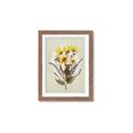 Picture of Dried Flowers with Outline II  _GroupedProduct_Rectangle_Portrait_Framed_Matted_