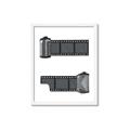 Picture of Film Reel  _GroupedProduct_Rectangle_Portrait_Framed_Matted_