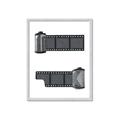 Picture of Film Reel  _GroupedProduct_Rectangle_Portrait_Framed_Matted_