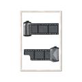 Picture of Film Reel  _GroupedProduct_Rectangle_Portrait_Framed_Matted_