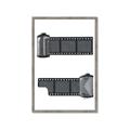 Picture of Film Reel  _GroupedProduct_Rectangle_Portrait_Framed_Matted_