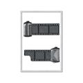 Picture of Film Reel  _GroupedProduct_Rectangle_Portrait_Framed_Matted_