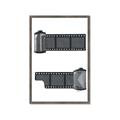 Picture of Film Reel  _GroupedProduct_Rectangle_Portrait_Framed_Matted_