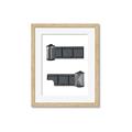 Picture of Film Reel  _GroupedProduct_Rectangle_Portrait_Framed_Matted_