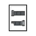 Picture of Film Reel  _GroupedProduct_Rectangle_Portrait_Framed_Matted_