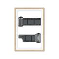 Picture of Film Reel  _GroupedProduct_Rectangle_Portrait_Framed_Matted_