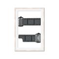 Picture of Film Reel  _GroupedProduct_Rectangle_Portrait_Framed_Matted_