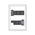 Picture of Film Reel  _GroupedProduct_Rectangle_Portrait_Framed_Matted_