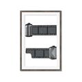Picture of Film Reel  _GroupedProduct_Rectangle_Portrait_Framed_Matted_