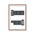 Picture of Film Reel  _GroupedProduct_Rectangle_Portrait_Framed_Matted_