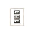 Picture of Cassette Tape _GroupedProduct_Rectangle_Portrait_Framed_Matted_