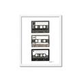 Picture of Cassette Tape _GroupedProduct_Rectangle_Portrait_Framed_Matted_