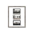 Picture of Cassette Tape _GroupedProduct_Rectangle_Portrait_Framed_Matted_