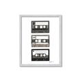 Picture of Cassette Tape _GroupedProduct_Rectangle_Portrait_Framed_Matted_