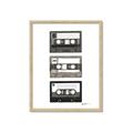 Picture of Cassette Tape _GroupedProduct_Rectangle_Portrait_Framed_Matted_