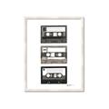 Picture of Cassette Tape _GroupedProduct_Rectangle_Portrait_Framed_Matted_