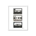 Picture of Cassette Tape _GroupedProduct_Rectangle_Portrait_Framed_Matted_