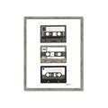 Picture of Cassette Tape _GroupedProduct_Rectangle_Portrait_Framed_Matted_