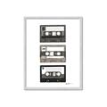 Picture of Cassette Tape _GroupedProduct_Rectangle_Portrait_Framed_Matted_