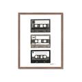 Picture of Cassette Tape _GroupedProduct_Rectangle_Portrait_Framed_Matted_
