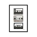 Picture of Cassette Tape _GroupedProduct_Rectangle_Portrait_Framed_Matted_
