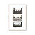 Picture of Cassette Tape _GroupedProduct_Rectangle_Portrait_Framed_Matted_
