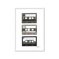 Picture of Cassette Tape _GroupedProduct_Rectangle_Portrait_Framed_Matted_