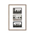 Picture of Cassette Tape _GroupedProduct_Rectangle_Portrait_Framed_Matted_