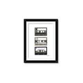 Picture of Cassette Tape _GroupedProduct_Rectangle_Portrait_Framed_Matted_