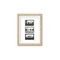 Picture of Cassette Tape _GroupedProduct_Rectangle_Portrait_Framed_Matted_